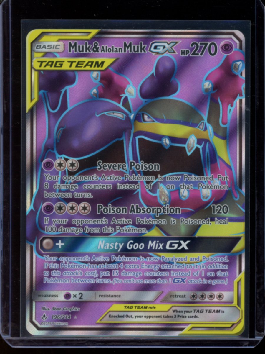 Muk & Alolan Muk GX #196