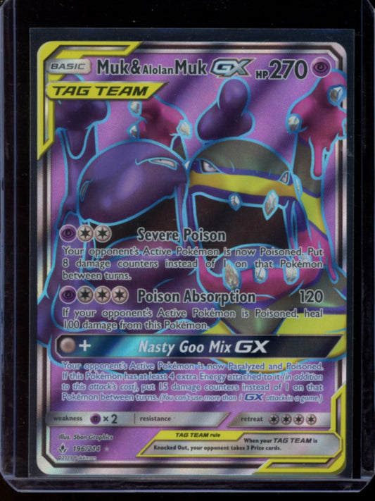 Muk & Alolan Muk GX #196