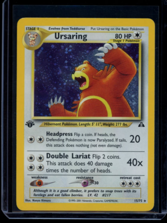 Ursaring (Holo-1st Ed) #15