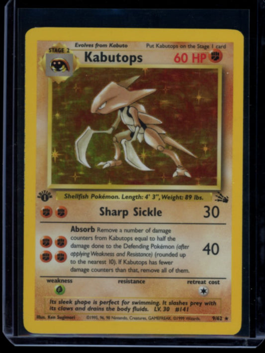 Kabutops (Holo-1st Ed) #9
