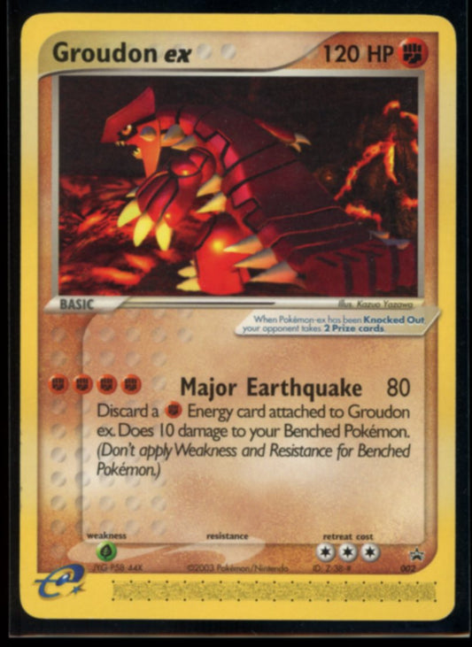 Groudon ex (Promo) #2