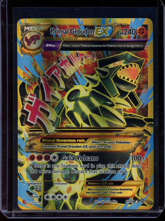 Primal Groudon EX #97