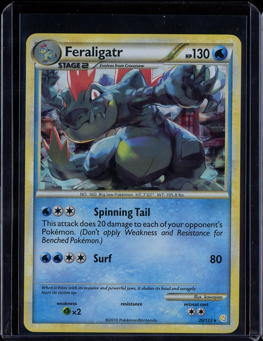 Feraligatr 20/123 Cracked Ice Holo Deck Exclusives