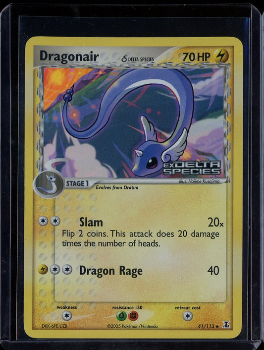 Dragonair 41/113 Reverse Holo EX Delta Species