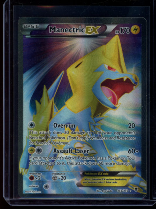 Manectric EX #113