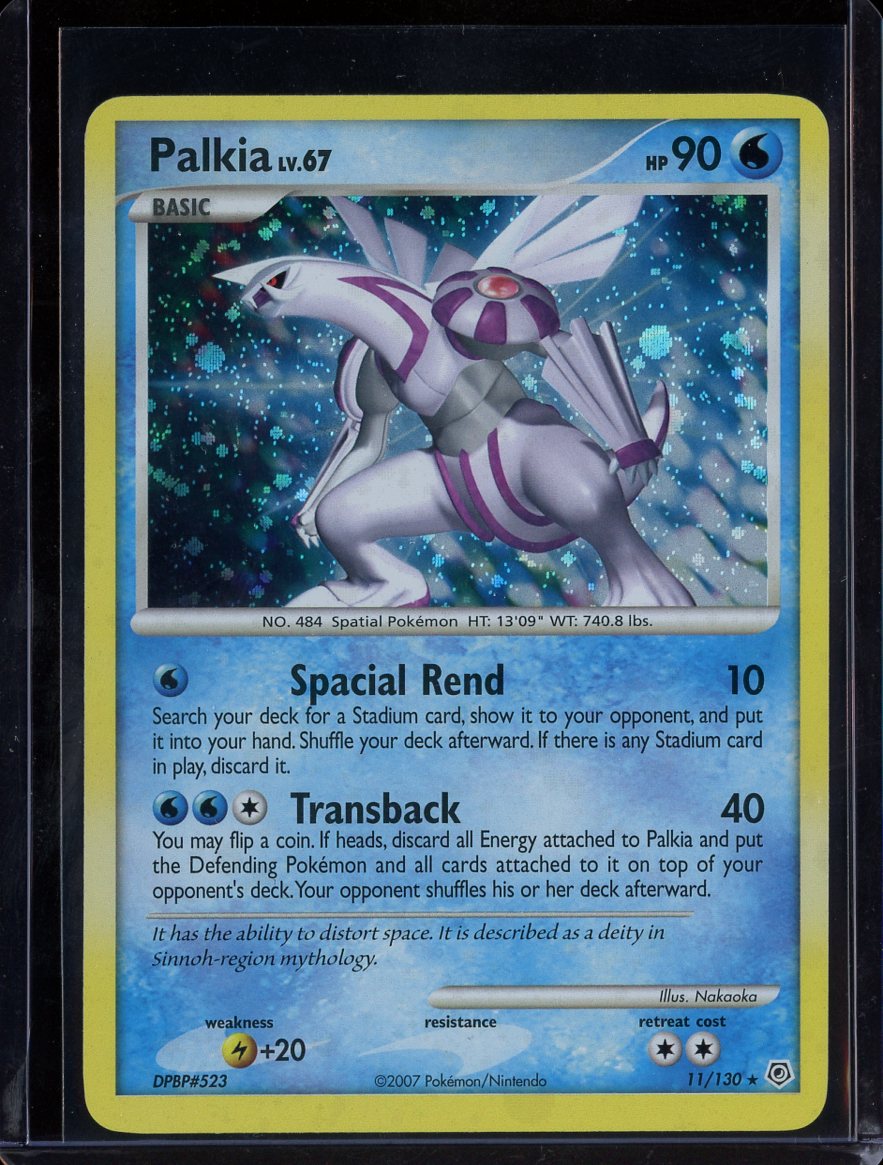 Palkia 11/130 Holo Diamond and Pearl