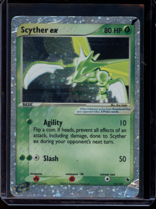 Scyther ex #102