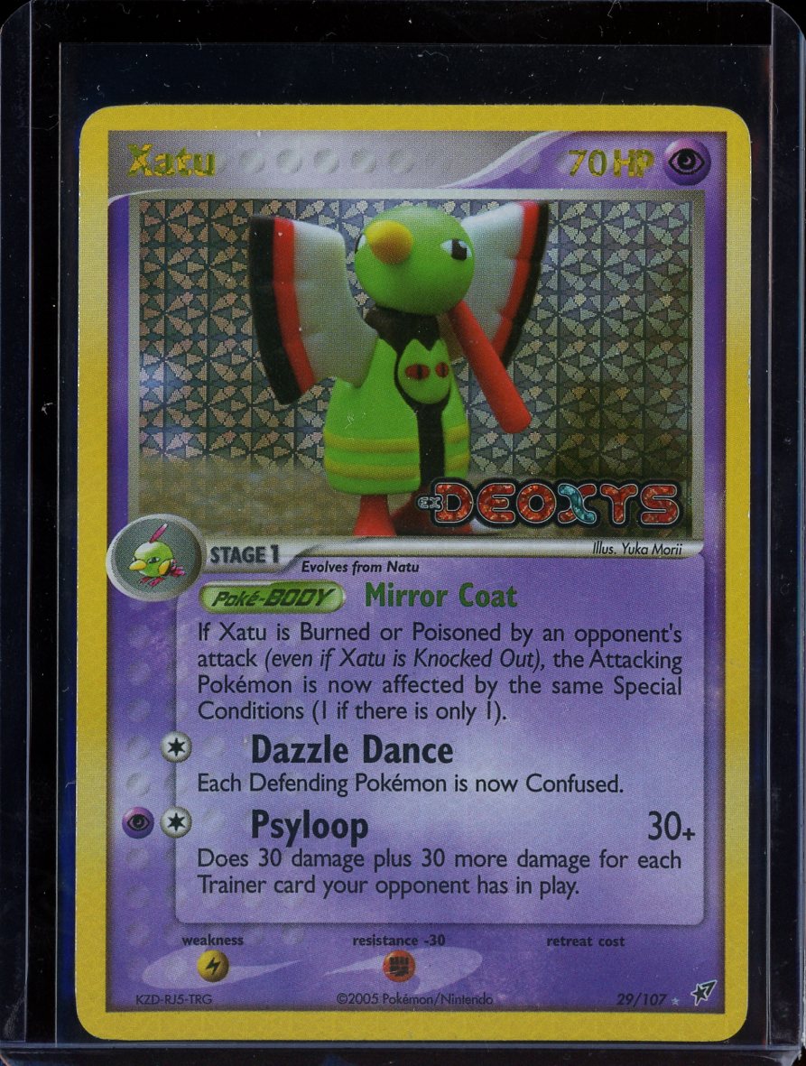 Xatu 29/107 Reverse Holo EX Deoxys