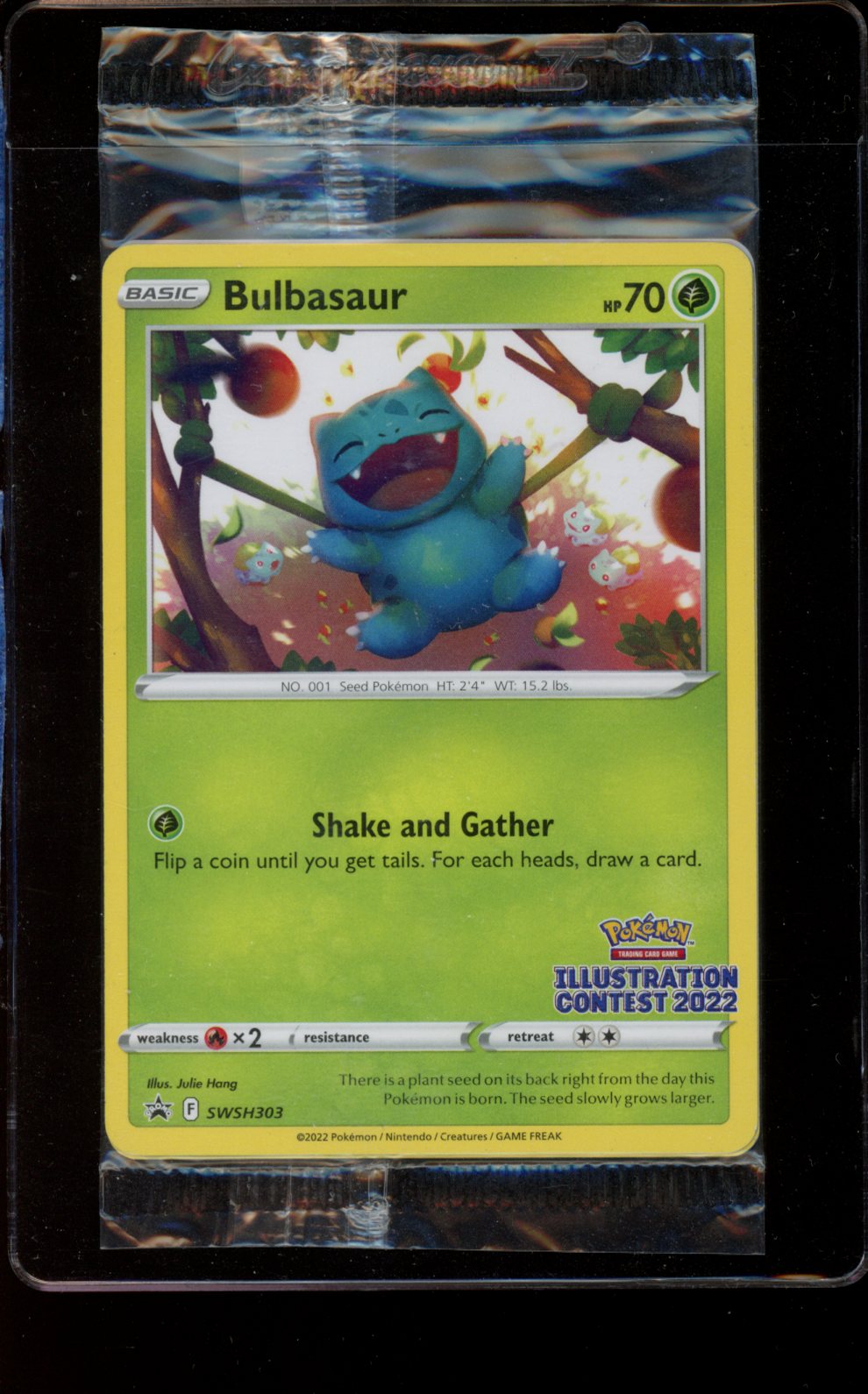 Bulbasaur (Illustration Contest - Sealed) #SWSH303