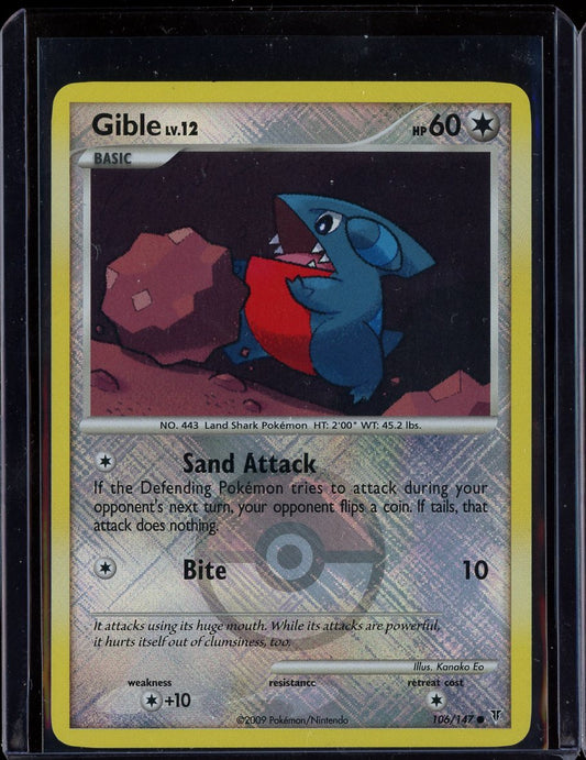 Gible 106/147 Reverse Holo Supreme Victors