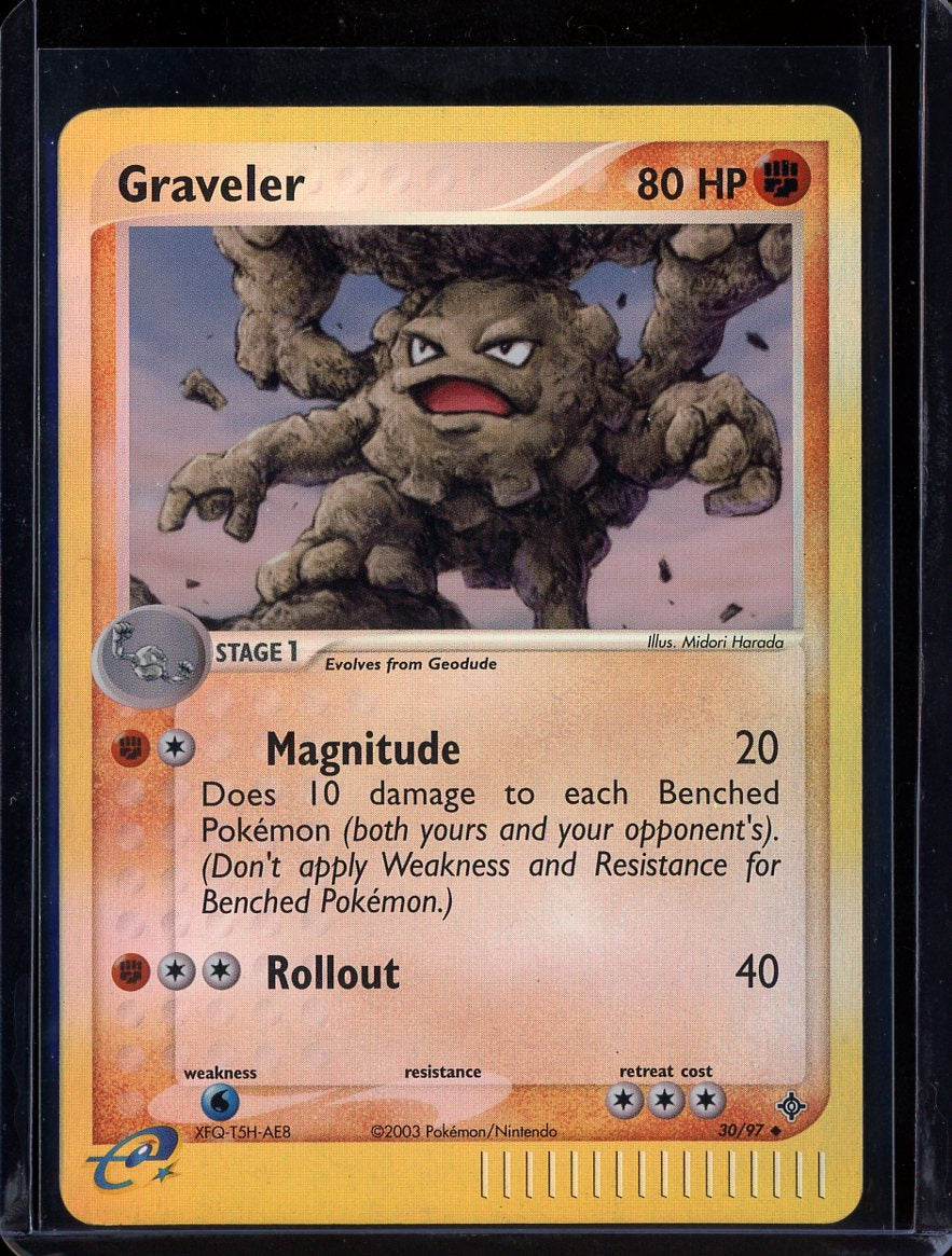 Graveler 30/97 Reverse Holo EX Dragon