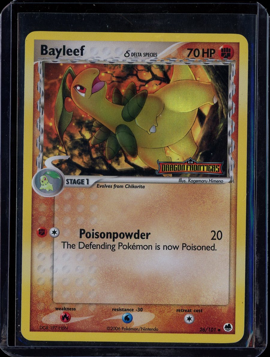 Bayleef 26/101 Reverse Holo EX Dragon Frontiers