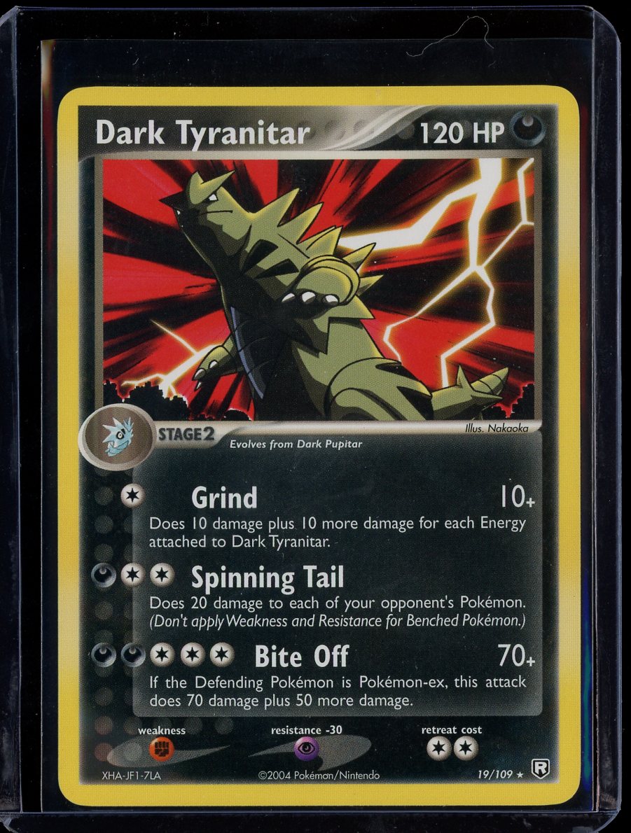 Dark Tyranitar 19/109 EX Team Rocket Returns