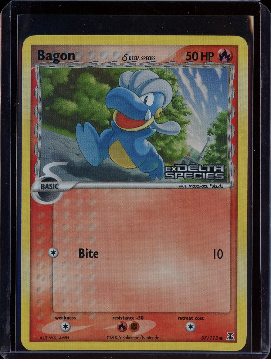 Bagon 57/113 Reverse Holo EX Delta Species