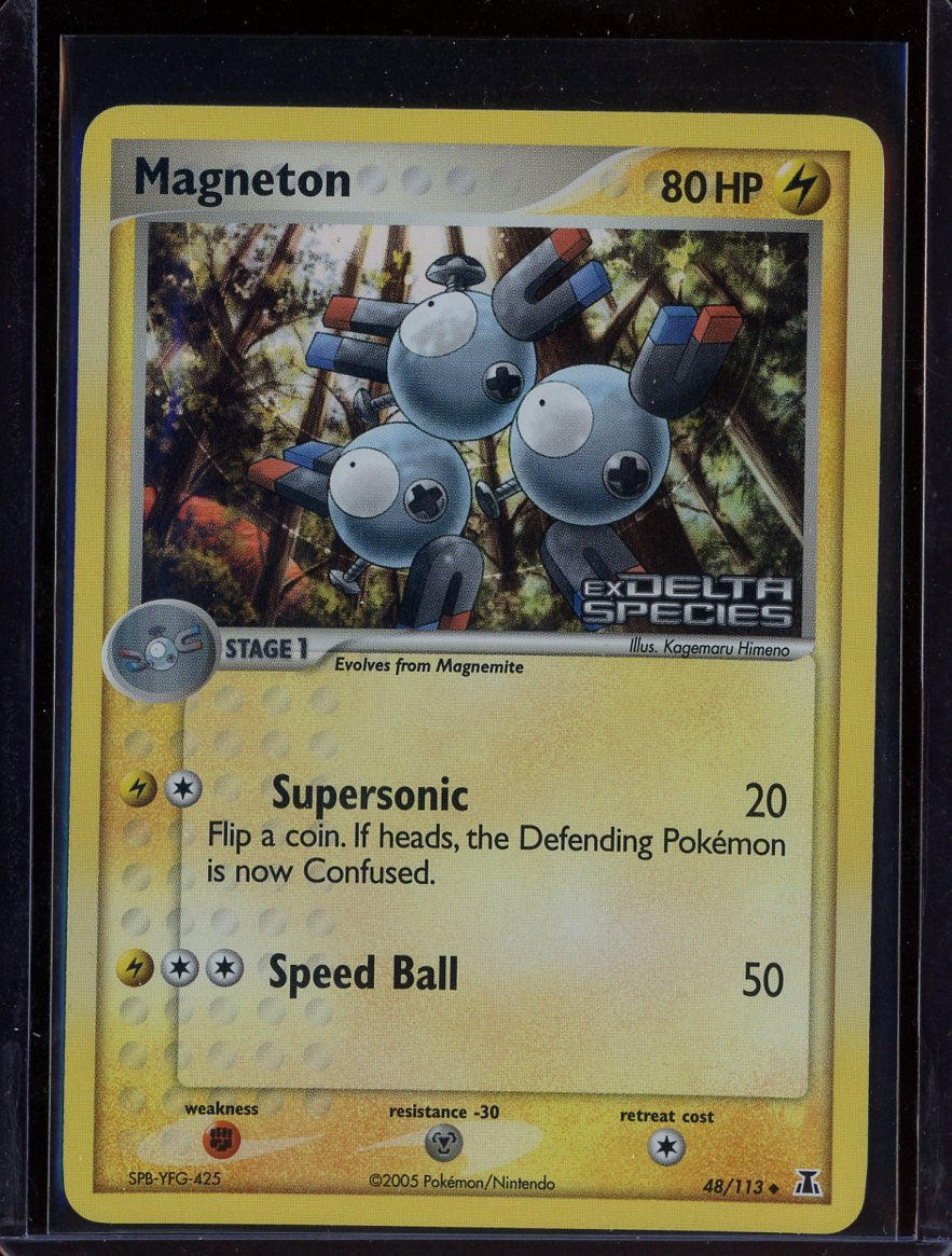 Magneton 48/113 Reverse Holo EX Delta Species