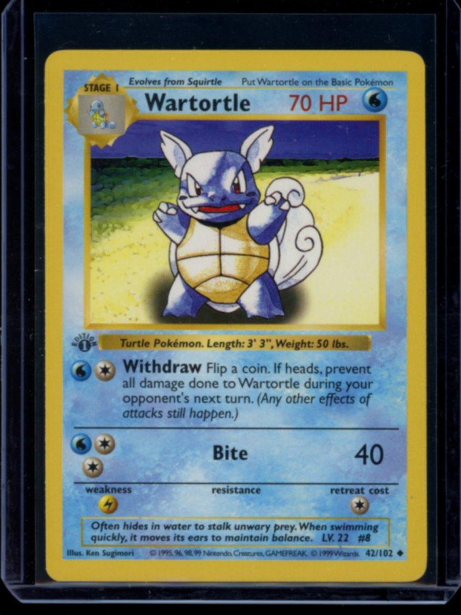 Wartortle (1st Ed) #42