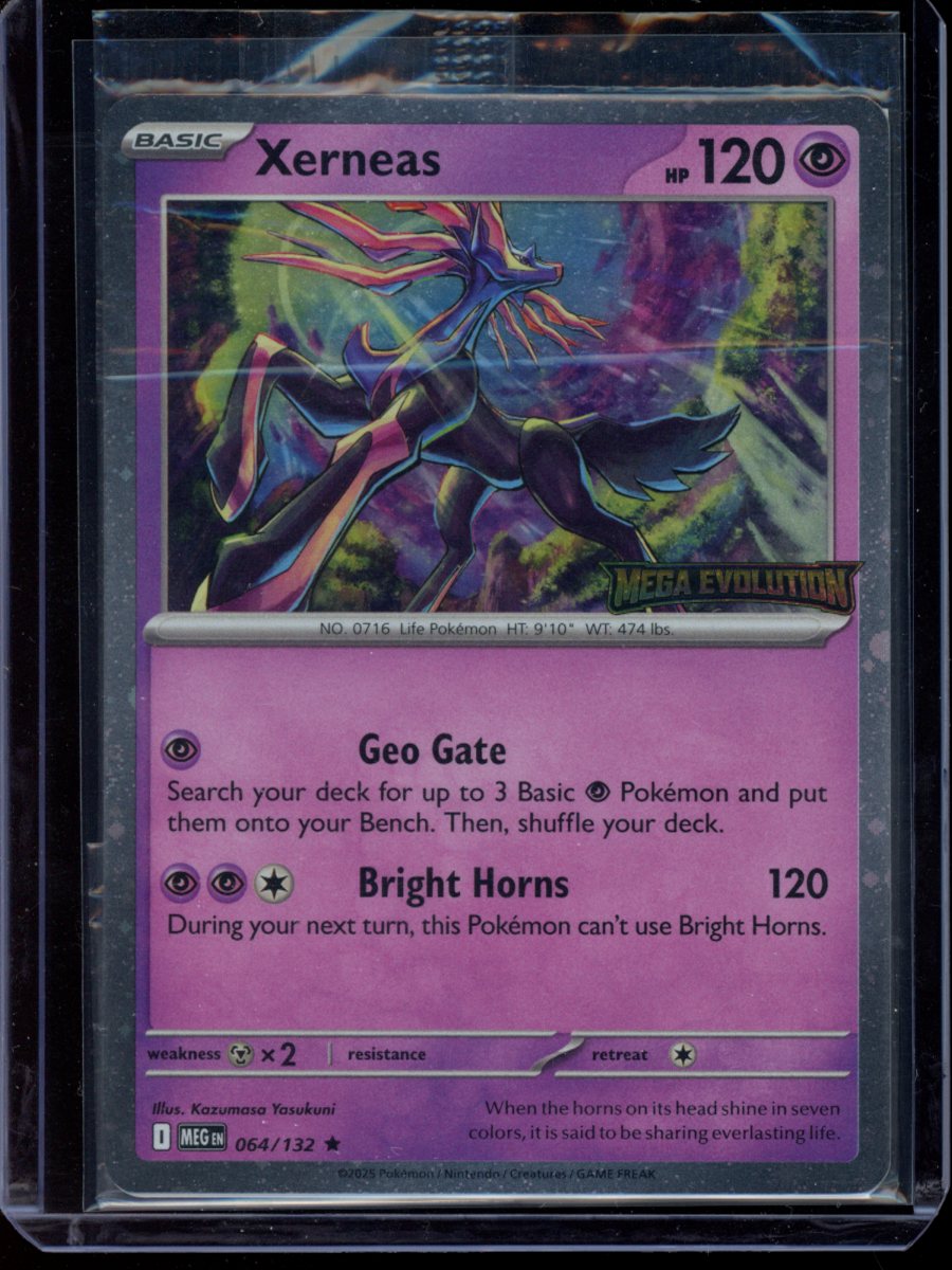 Xerneas (Mega Evolution Stamp - Sealed) #64