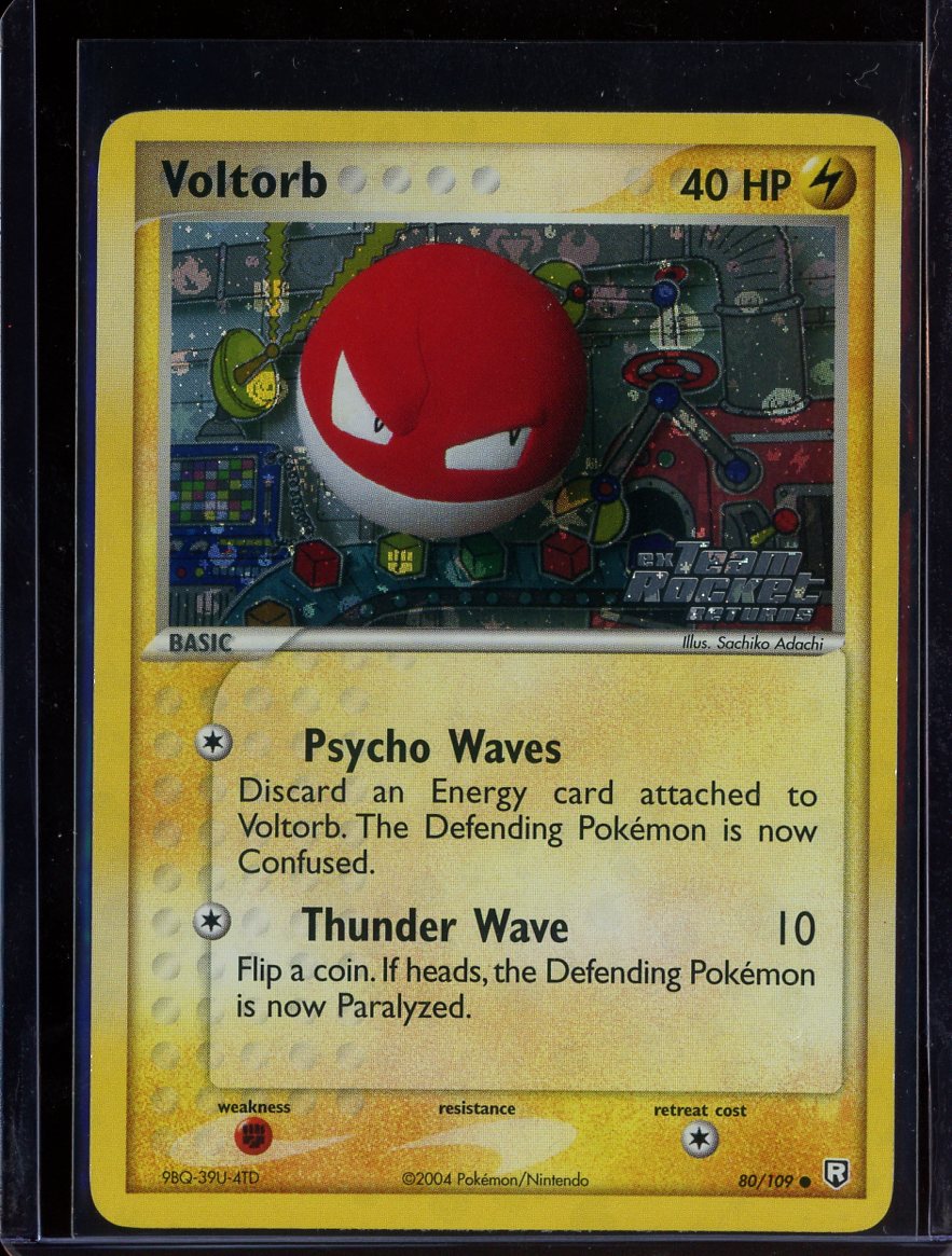 Voltorb 80/109 Reverse Holo EX Team Rocket Returns