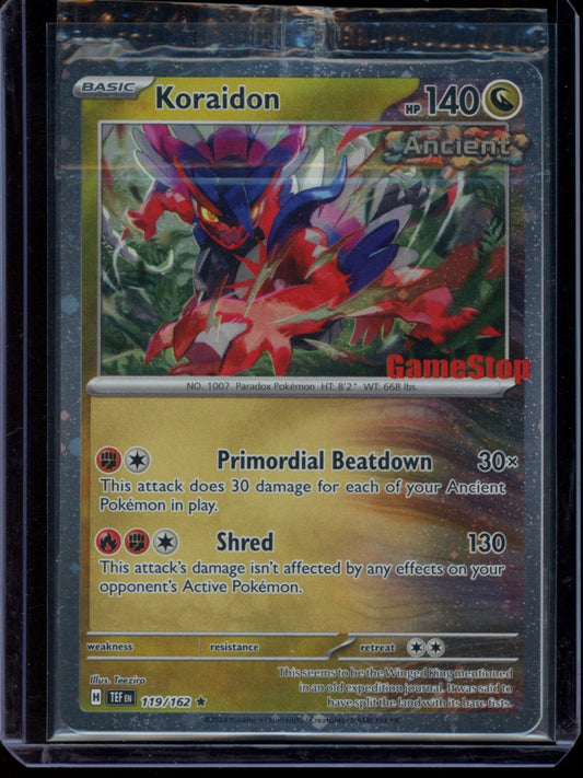 Koraidon (GameStop Stamp - Sealed) #119