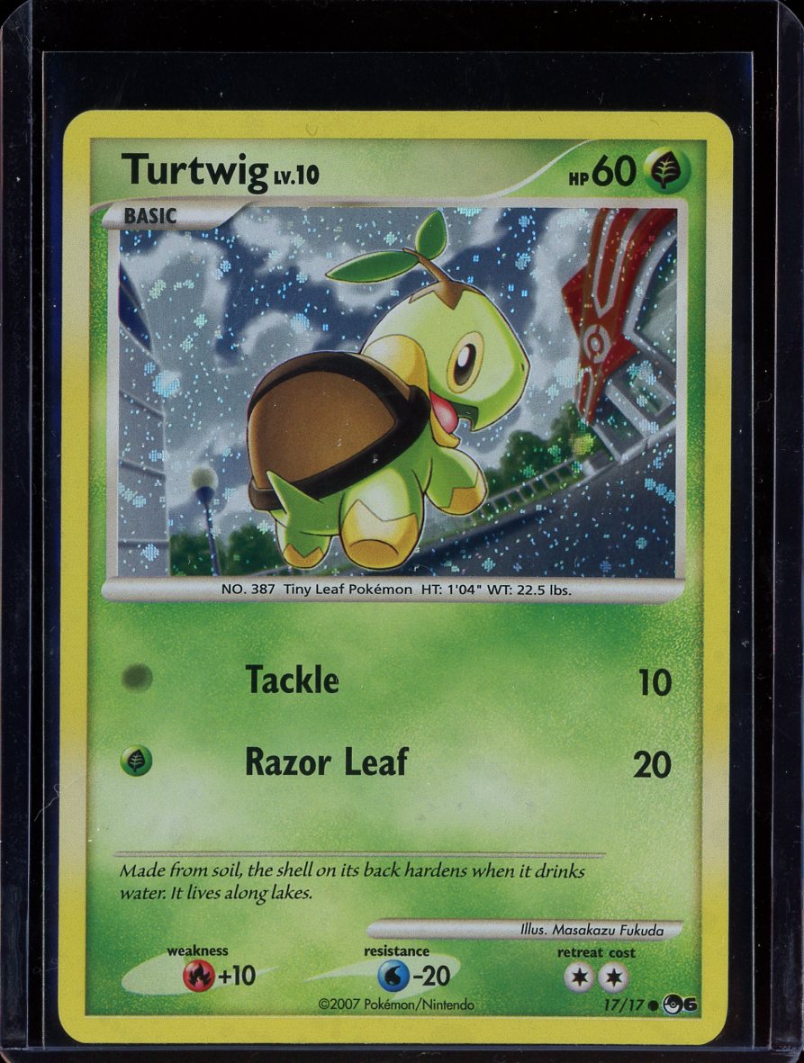 Turtwig 17/17 Holo Pop Series 6