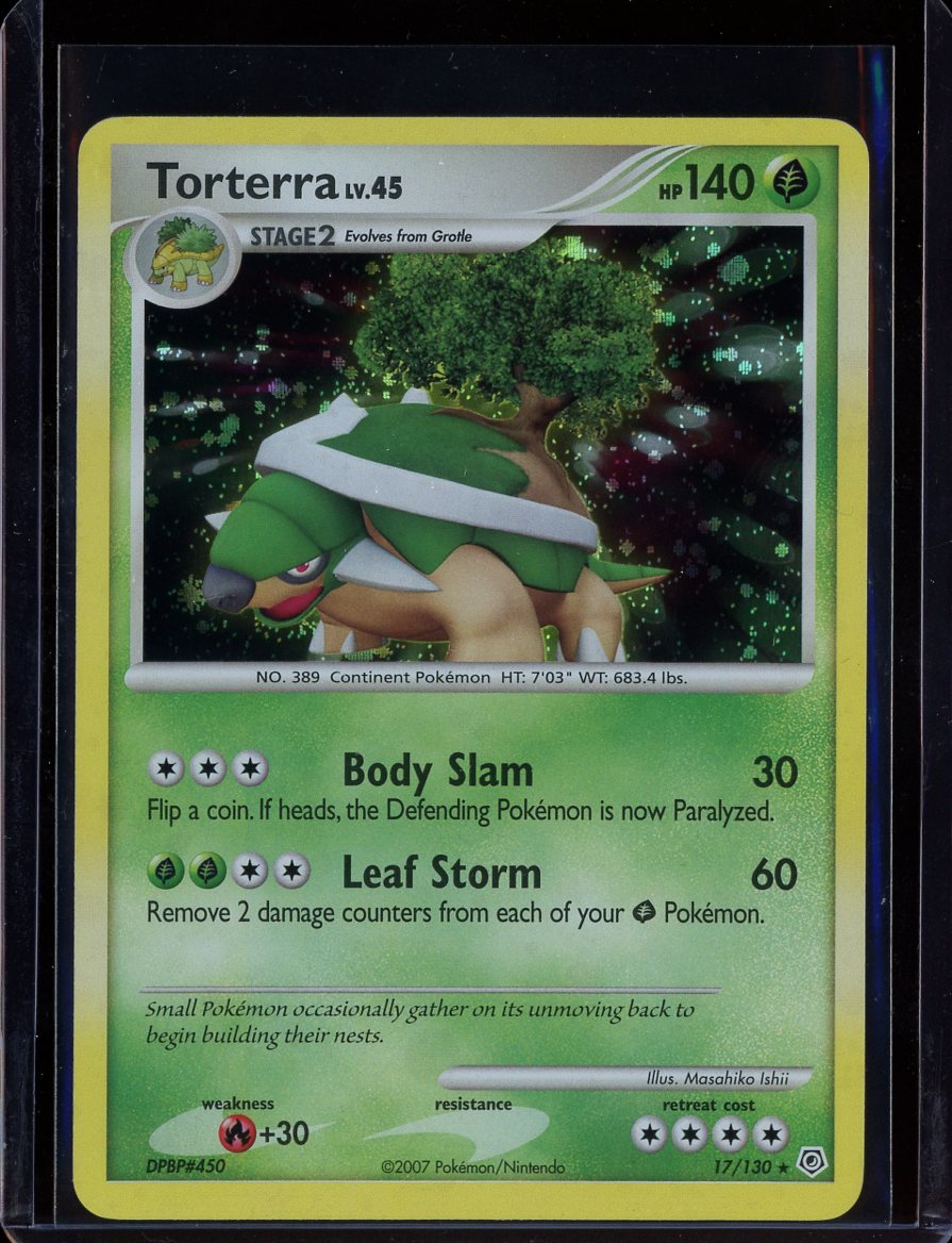 Torterra 17/130 Holo Diamond and Pearl
