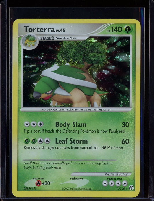 Torterra 17/130 Holo Diamond and Pearl