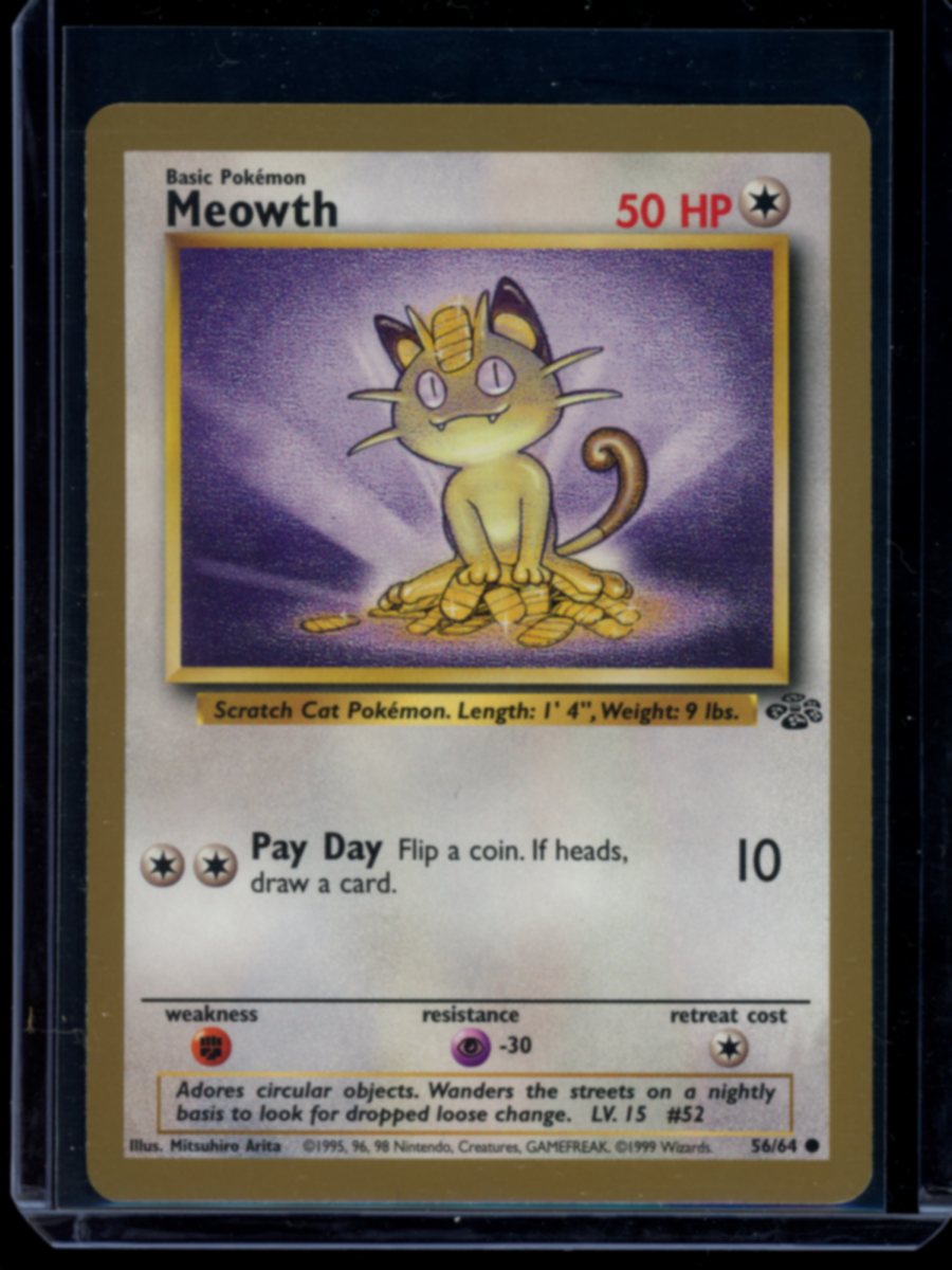 Meowth (Gold Bordered Promo) #56
