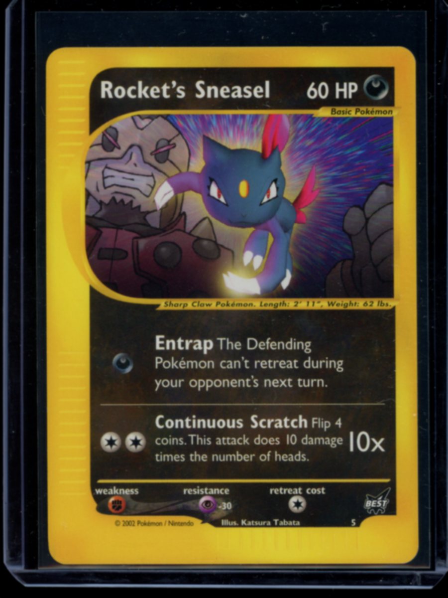 Rocket's Sneasel (Best Promo) #5