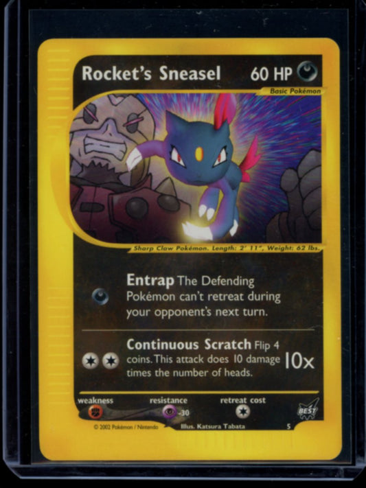 Rocket's Sneasel (Best Promo) #5