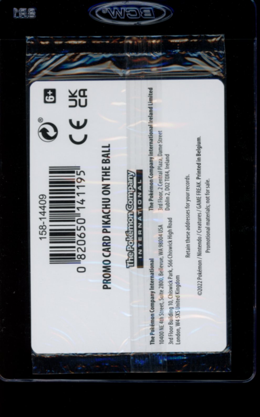 Pikachu on the Ball (UK exclusive - Sealed)