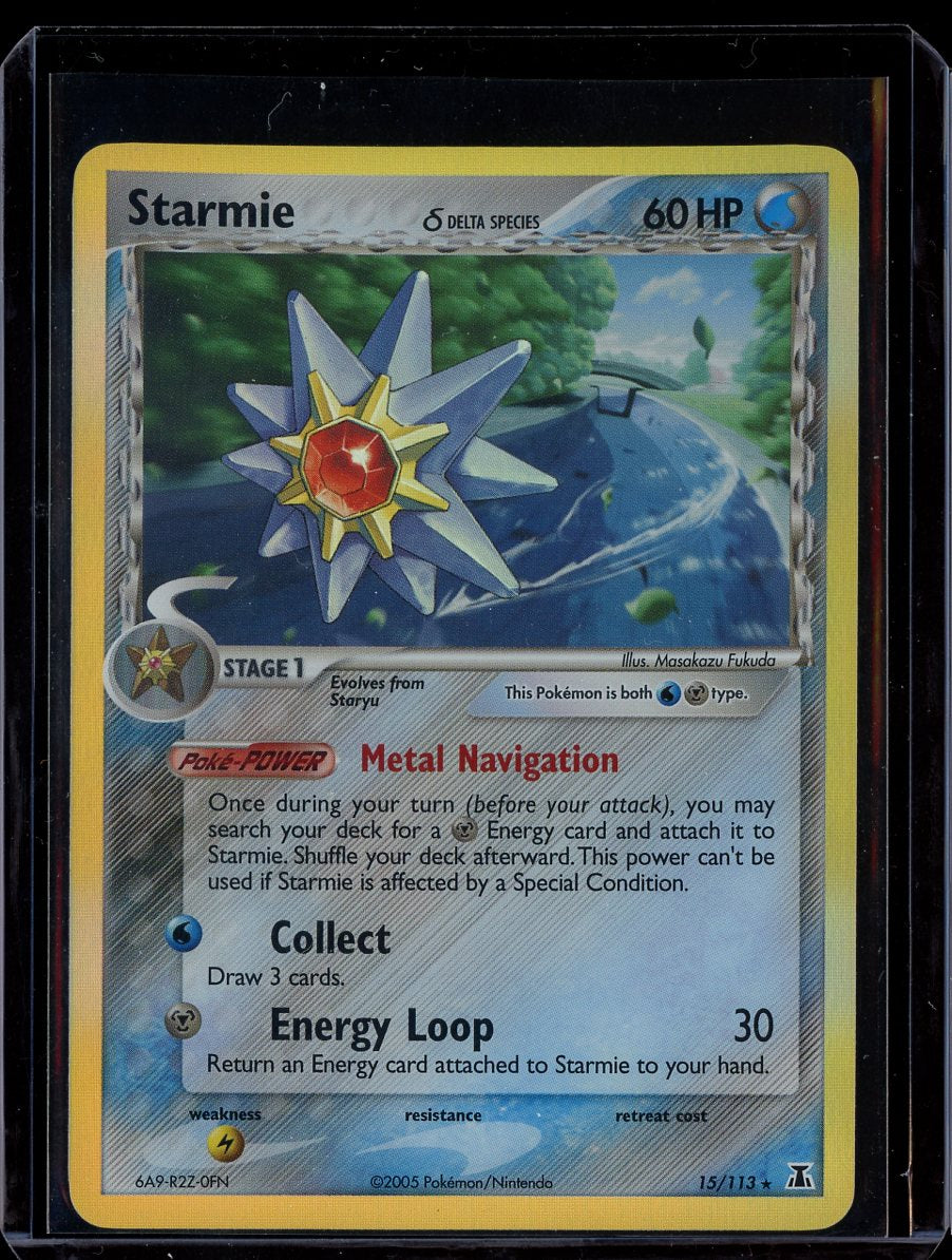 Starmie 15/113 Holo EX Delta Species