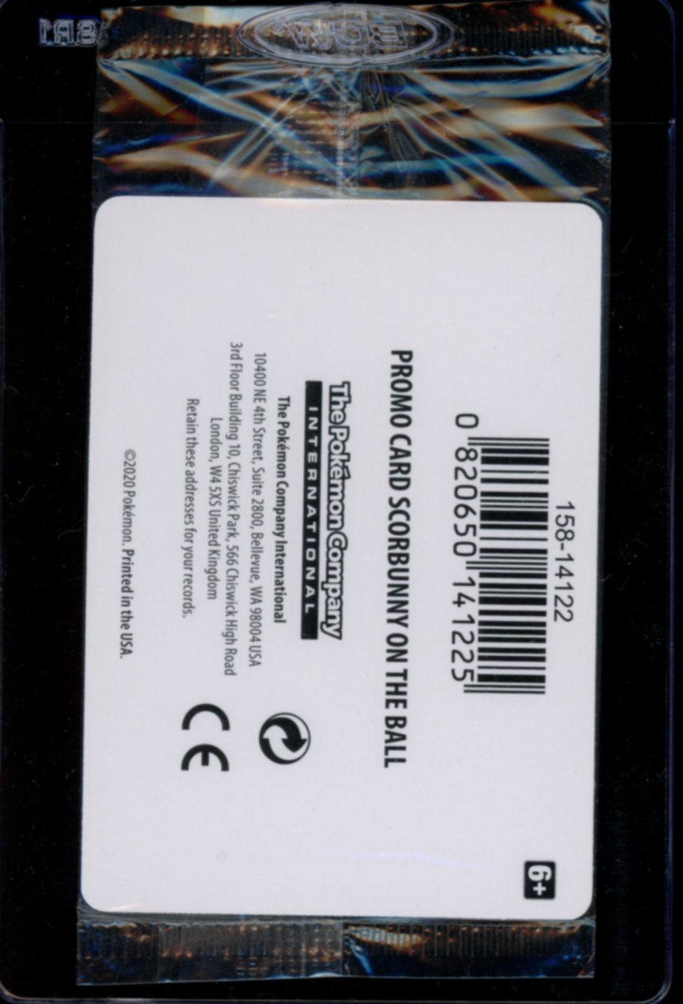 Scorbunny on the Ball (UK exclusive - Sealed)