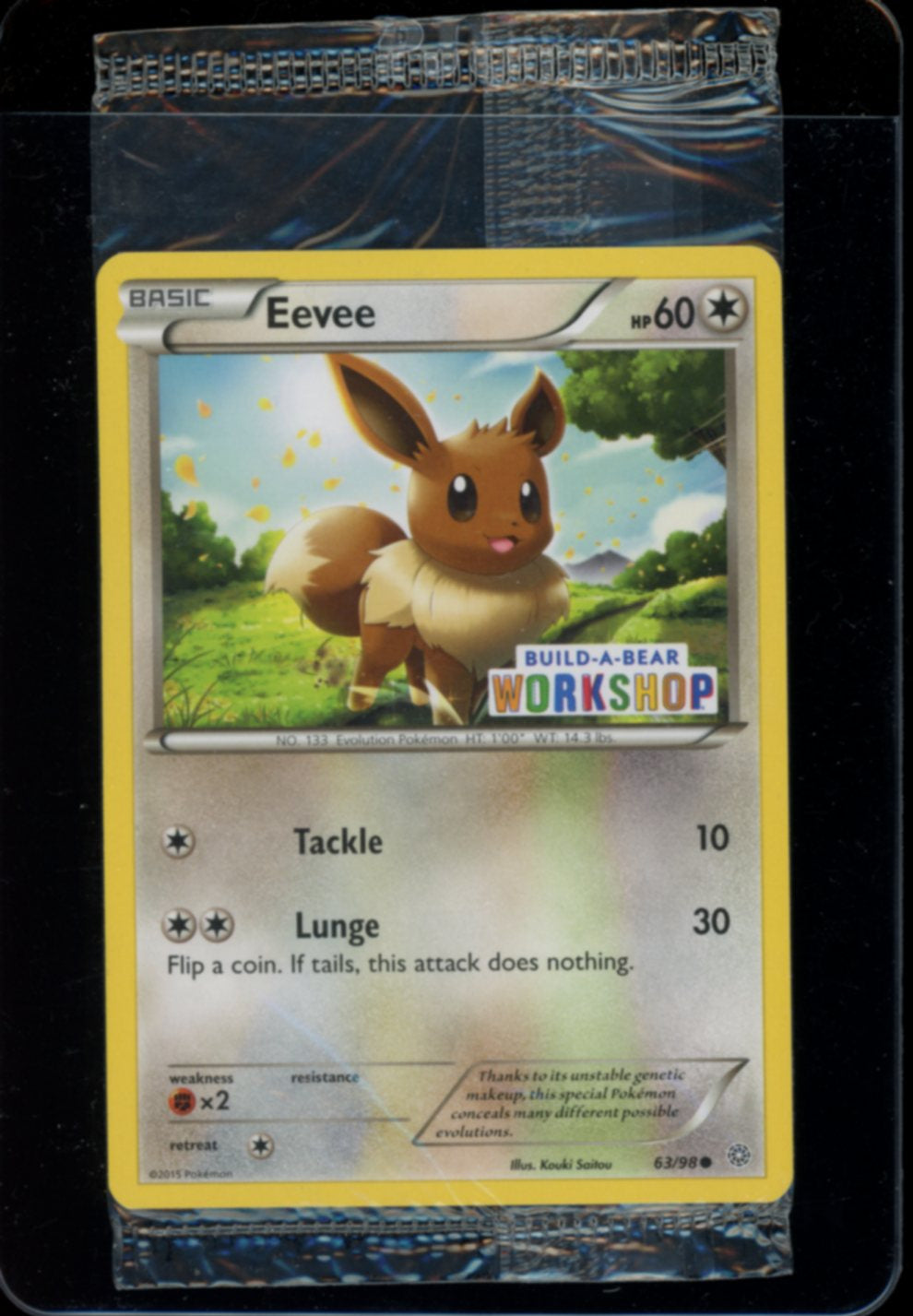 Eevee (Build-A-Bear Promo - Sealed) #63