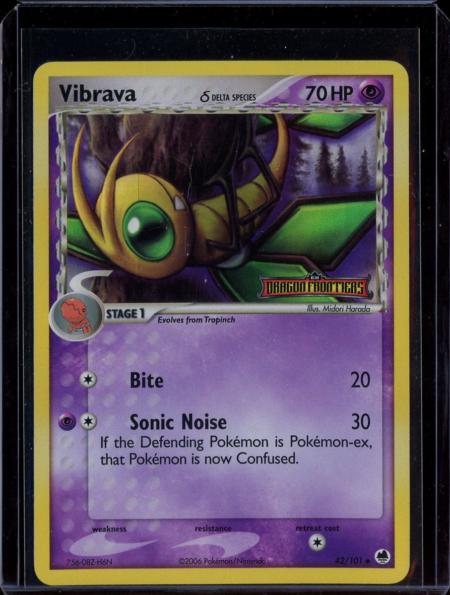 Vibrava 42/101 Reverse Holo EX Dragon Frontiers
