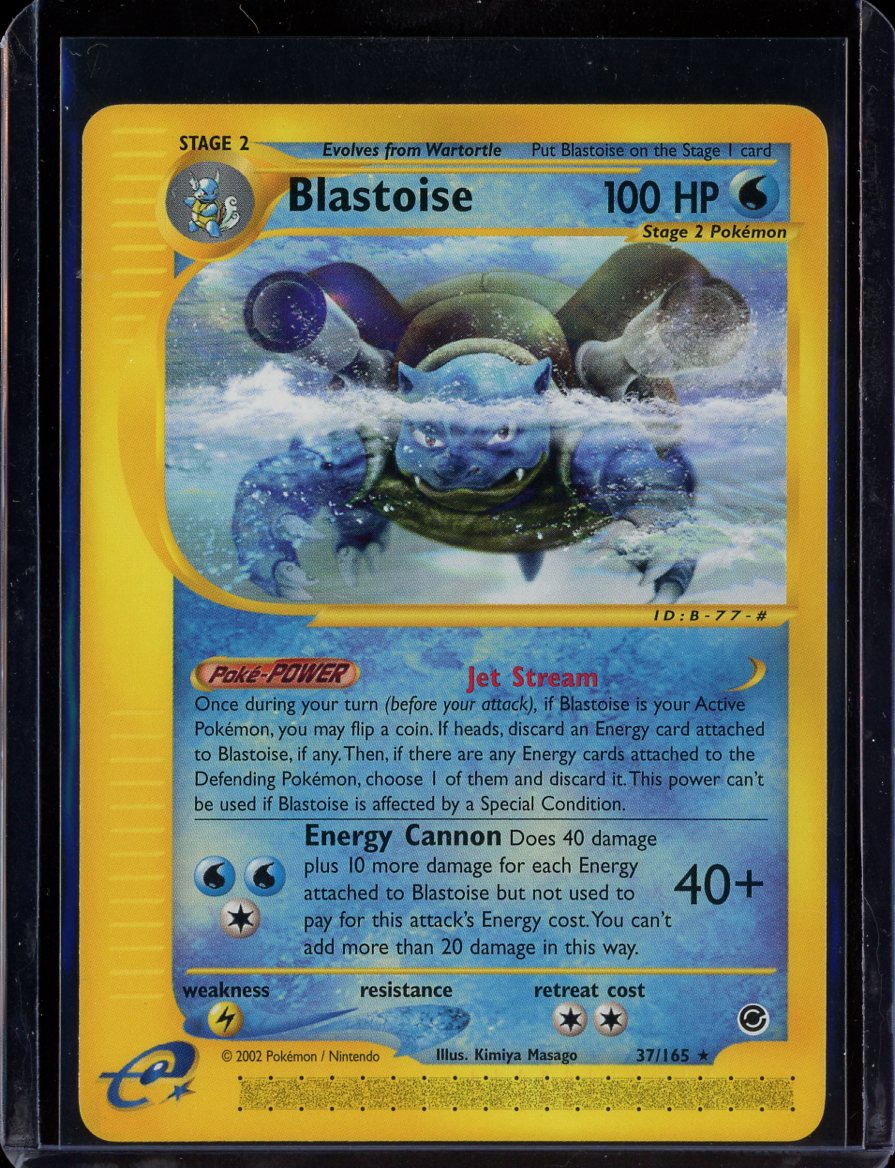 Blastoise 37/165 Normal Expedition