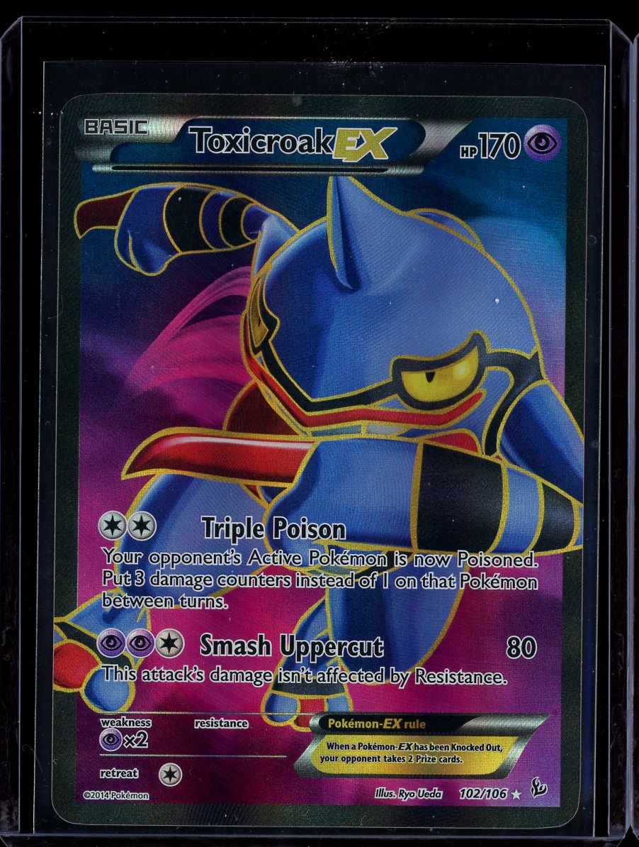 Toxicroak EX #102